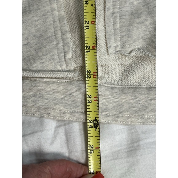 POL Cream Knit Shacket Jacket Button Front Raw Hem Lightweight Size S Boho - Picture 8 of 11